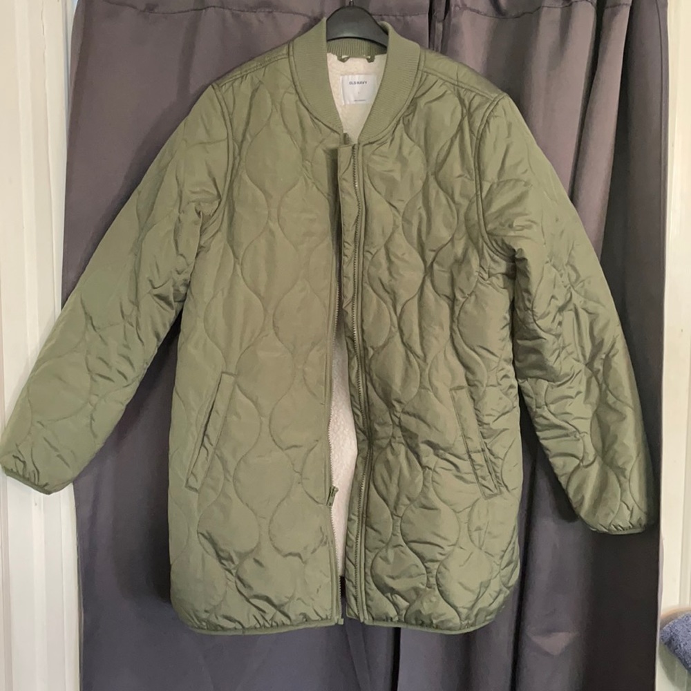 Green Puffer Jacket